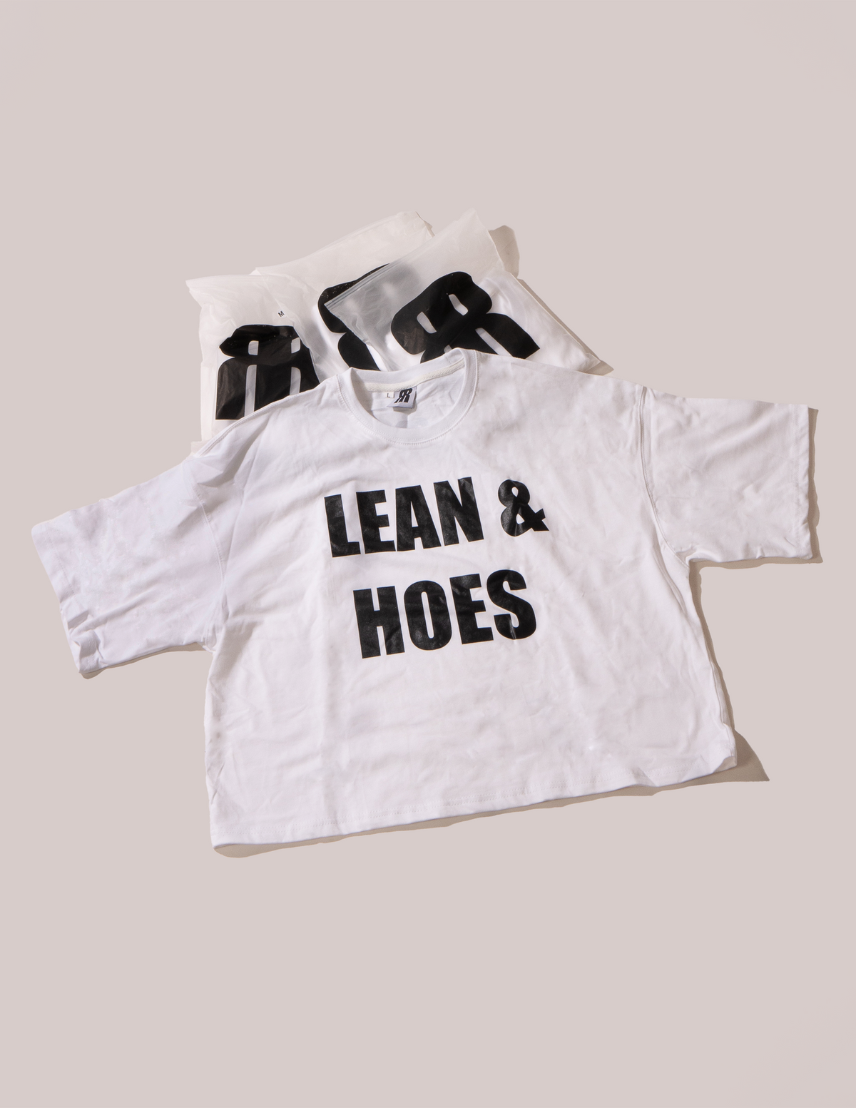 Cropped "Lean & Hoes" T-Shirt
