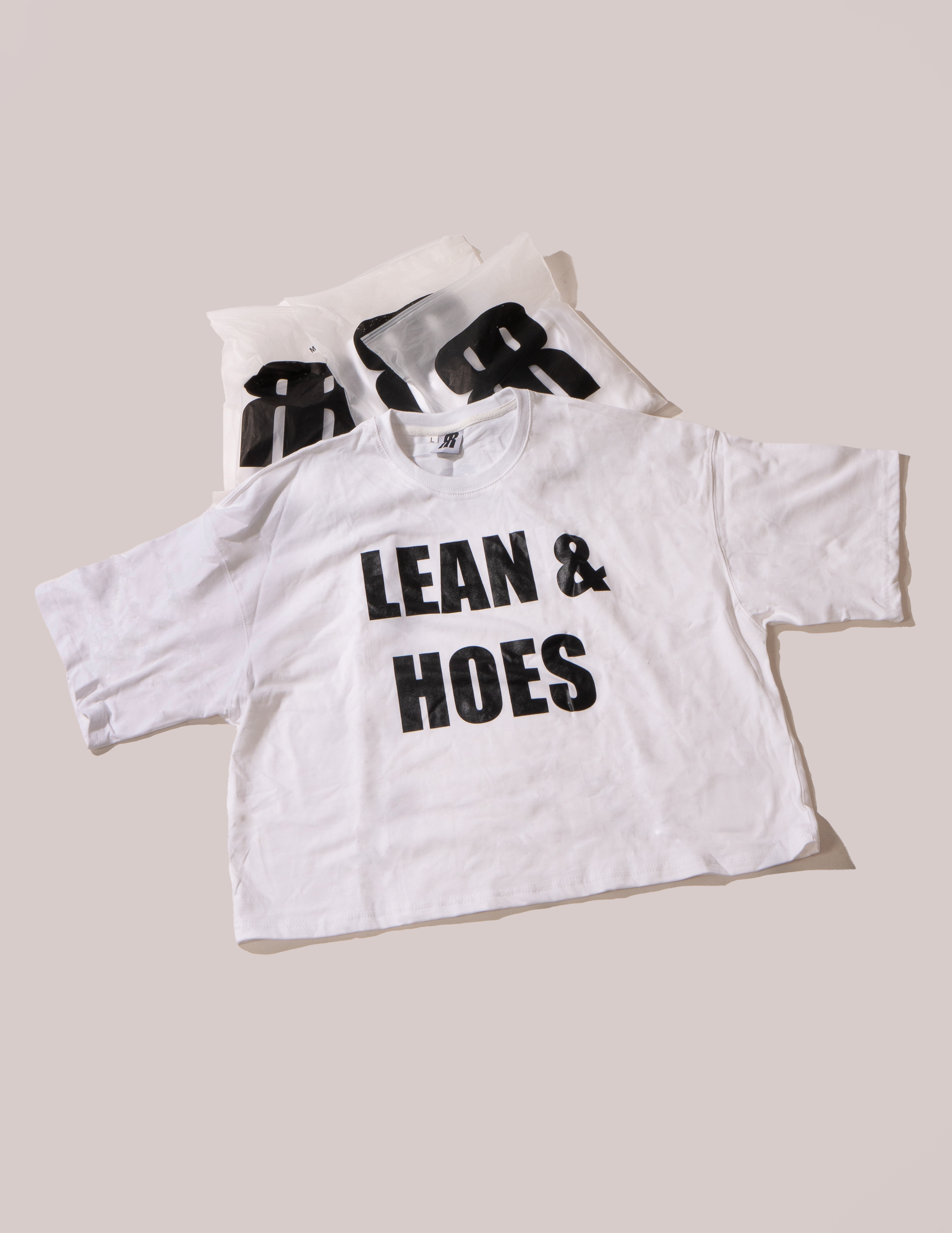 Cropped "Lean & Hoes" T-Shirt